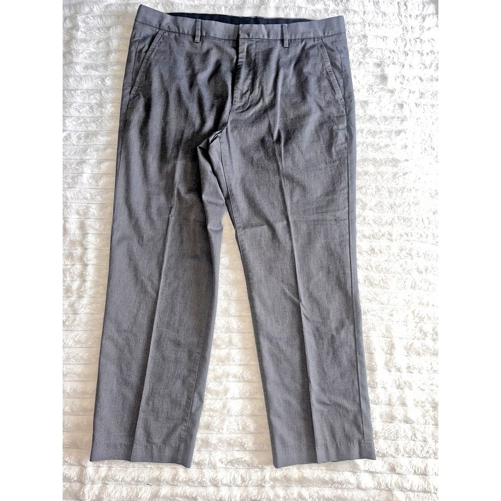 Bonobos Chino Pants Men's 36x26 Gray short Friday straight business casual